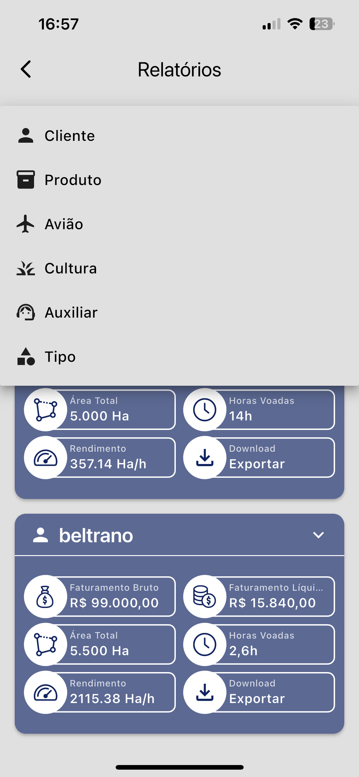 VoandoAgro Manager screenshot 3