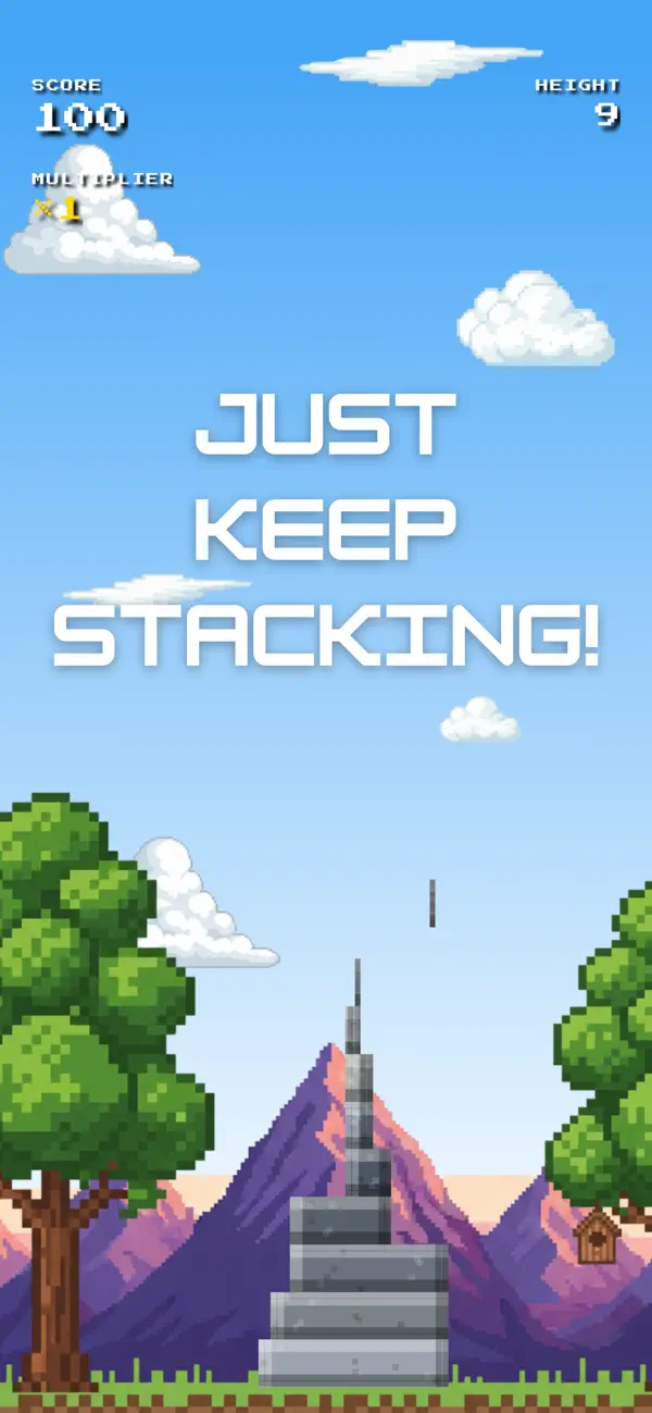 #3. Stackd! (iOS) di: Damian Nelson