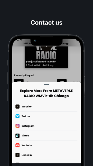 METAVERSE RADIO Screenshot