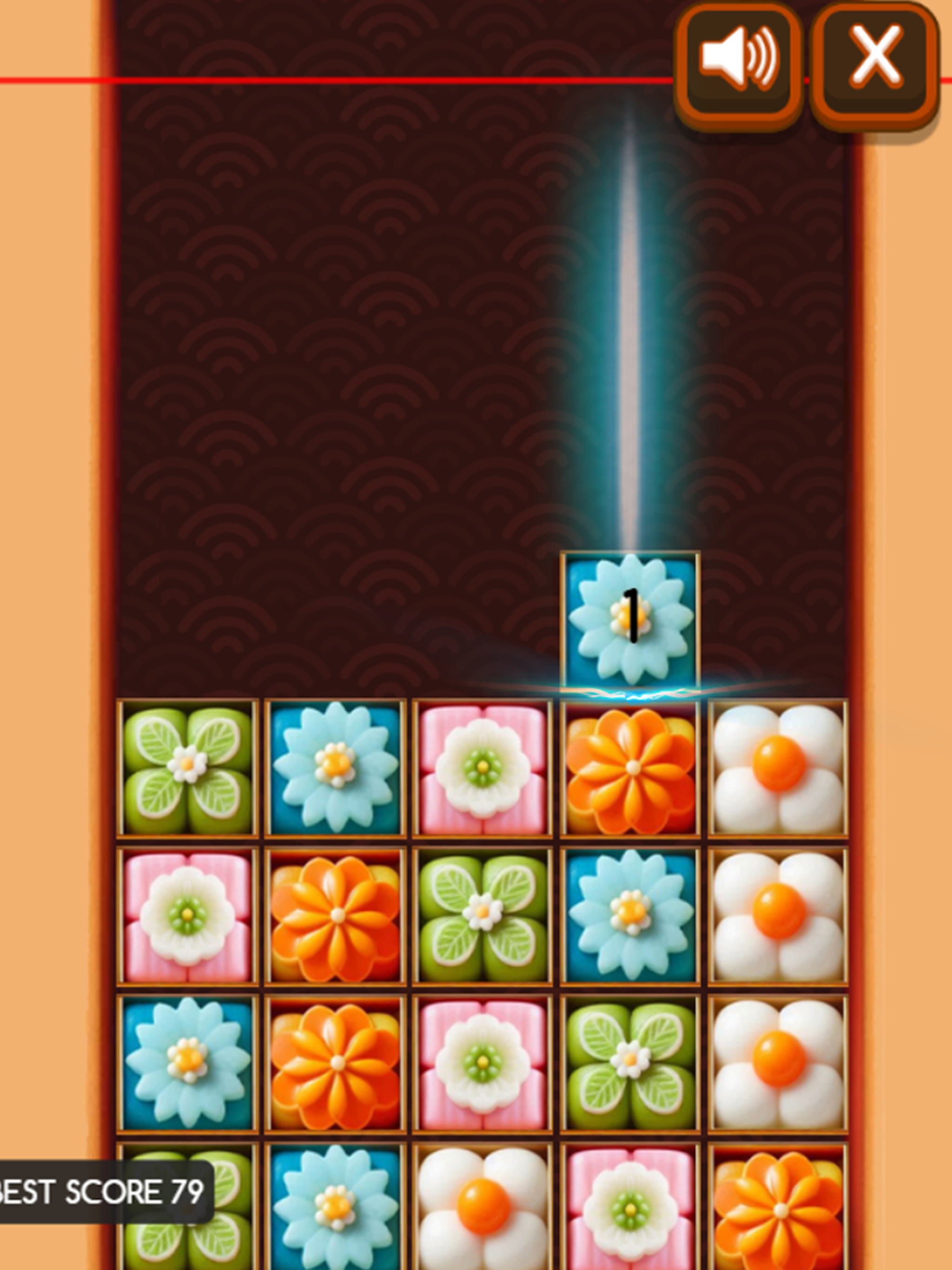 Wagashi Scramble: Mochi Flow