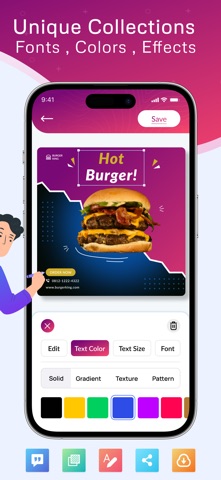 Ad Free Poster Maker App screenshot