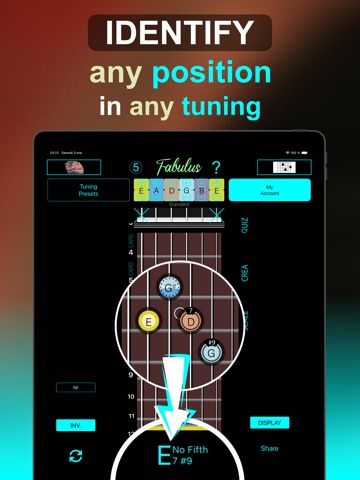 Guitar Chord Finder : Fabulus iPad screenshot