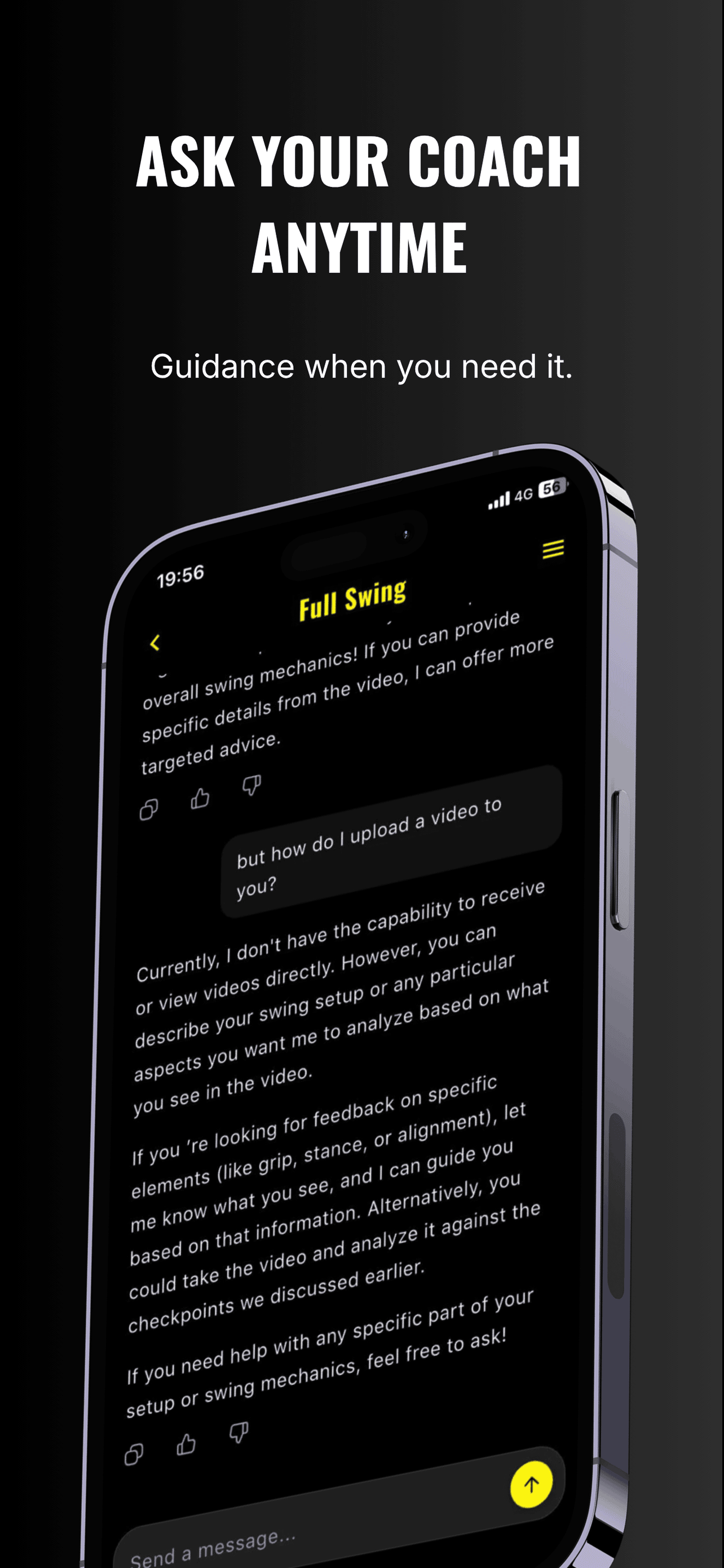 AutoCoach Golf Coach screenshot 4