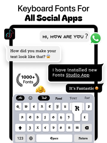 Font Keyboard - Fancy Text Art