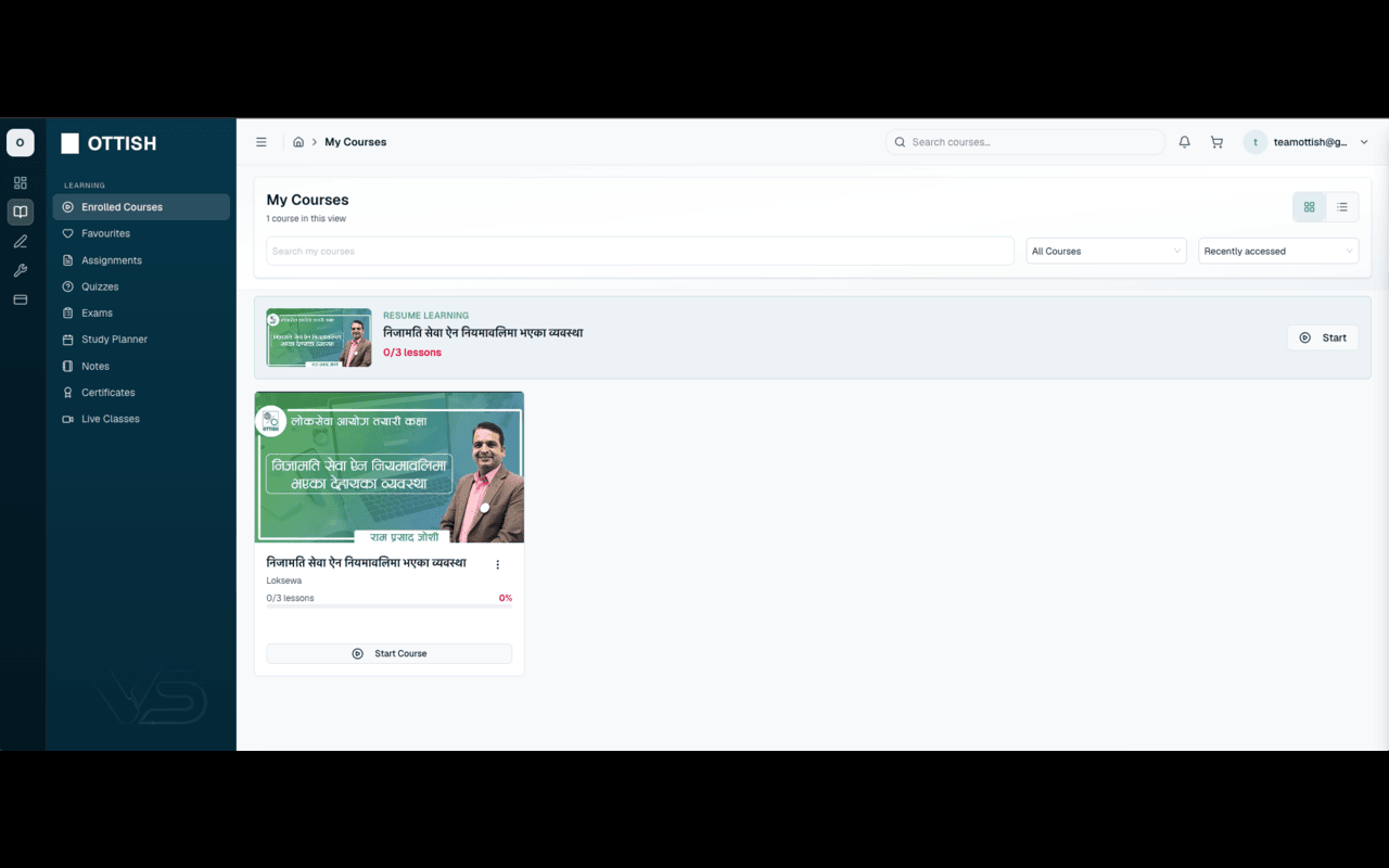 Ottish | E-learning Platform screenshot 11