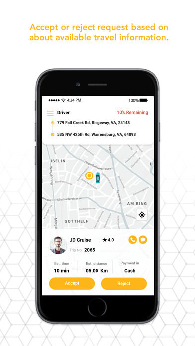 App for Driver - SpeedTaxi Screenshot