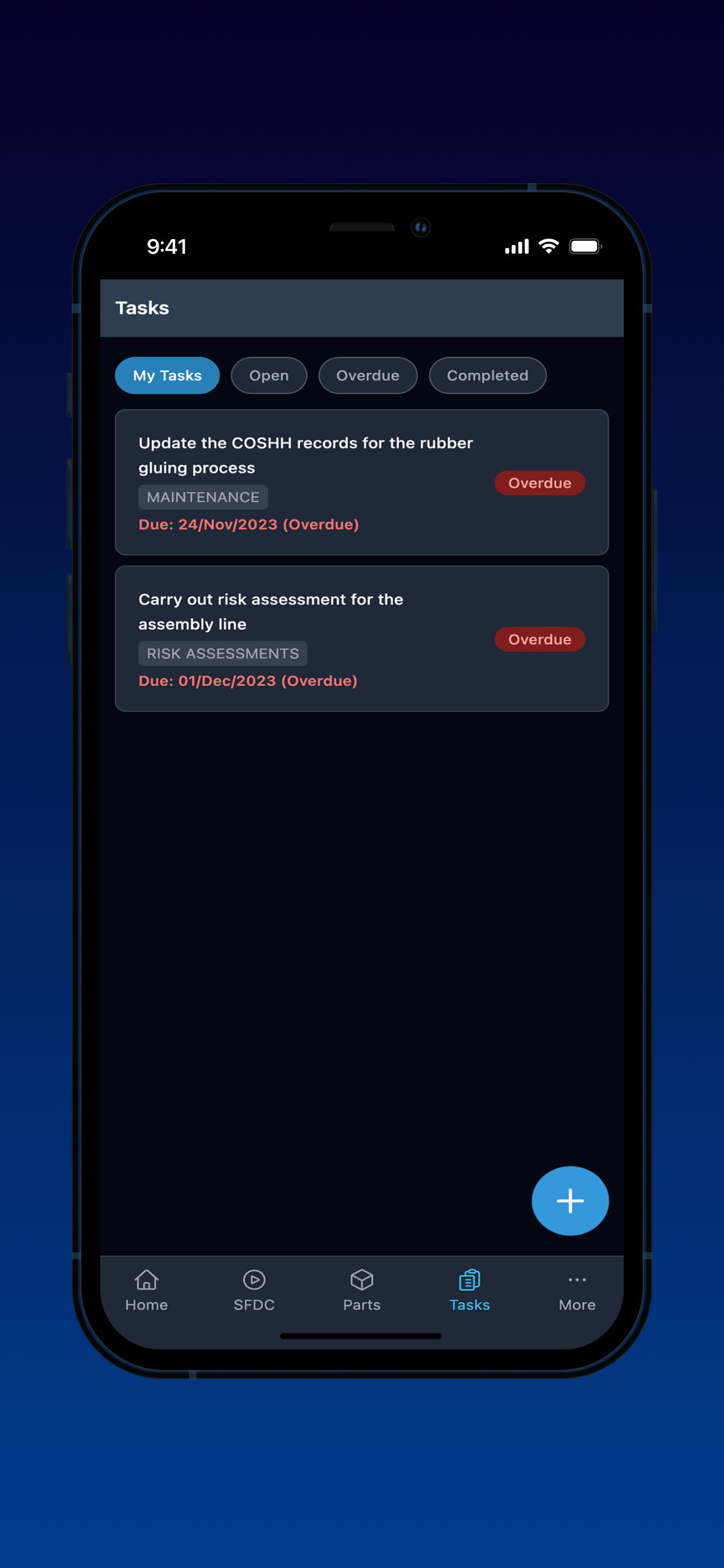 Fraction ERP screenshot 5