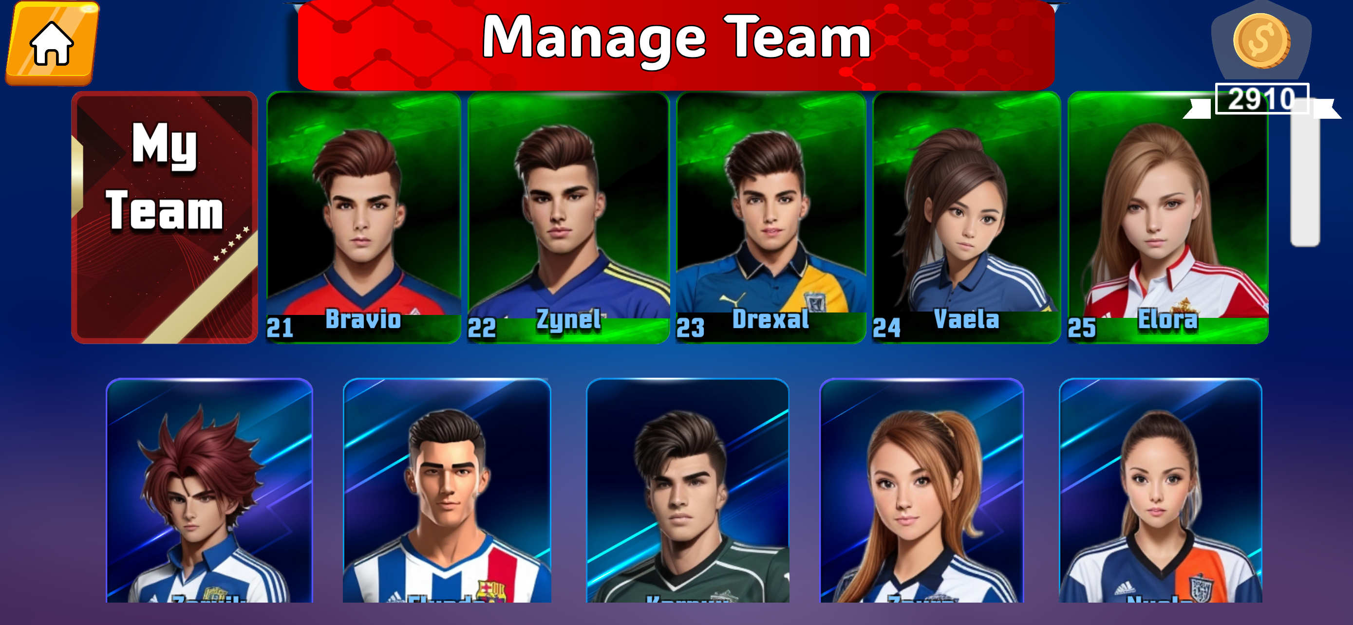 Flickin 3D - Soccer Stars screenshot 3