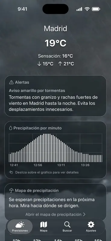 Tiempo + Radar de Lluvia y UV screenshot 3 of 6