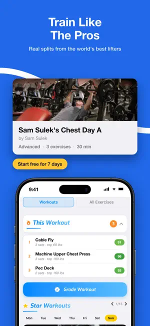Gymio - Fitness Tracking screenshot 1