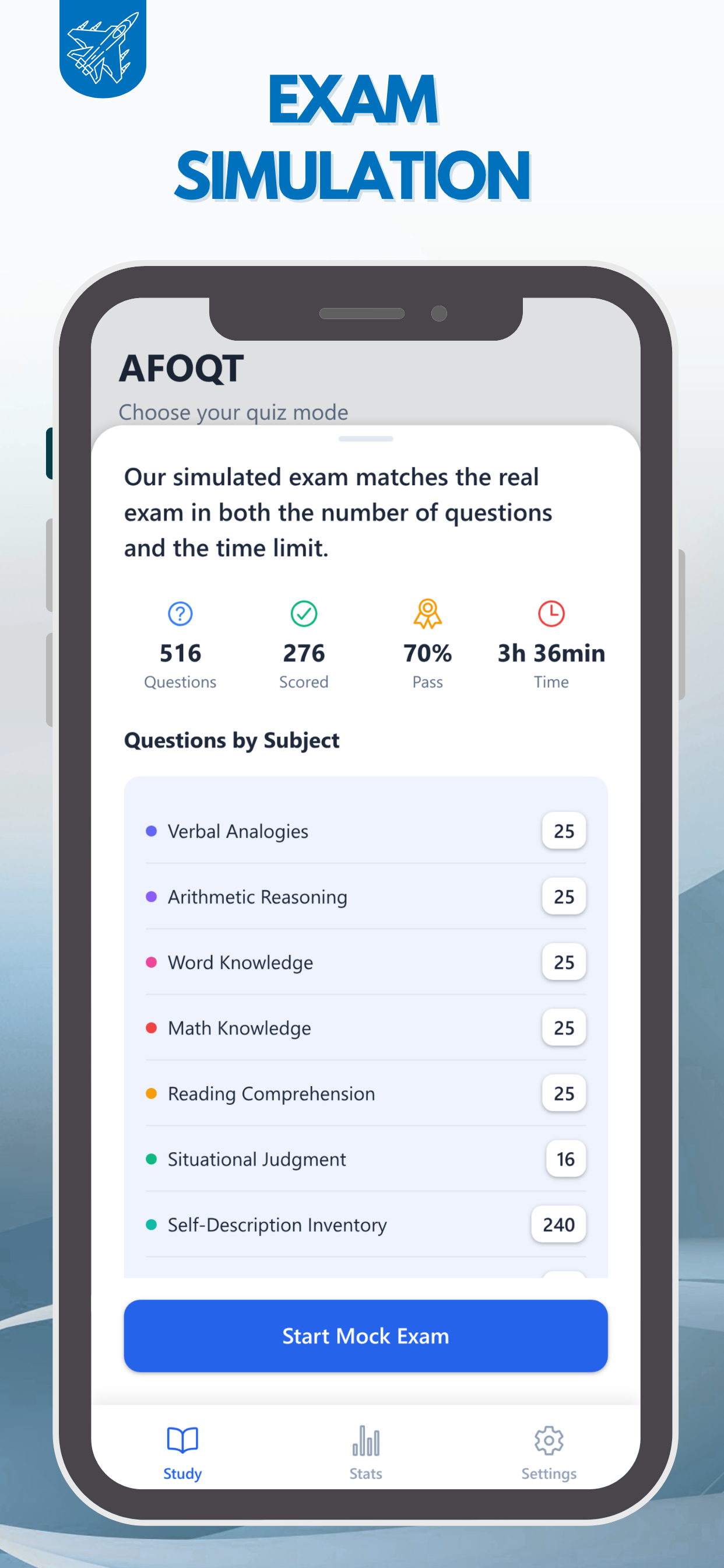 AFOQT Test Prep Practice 2026 screenshot 4