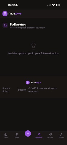 Pavewyre screenshot