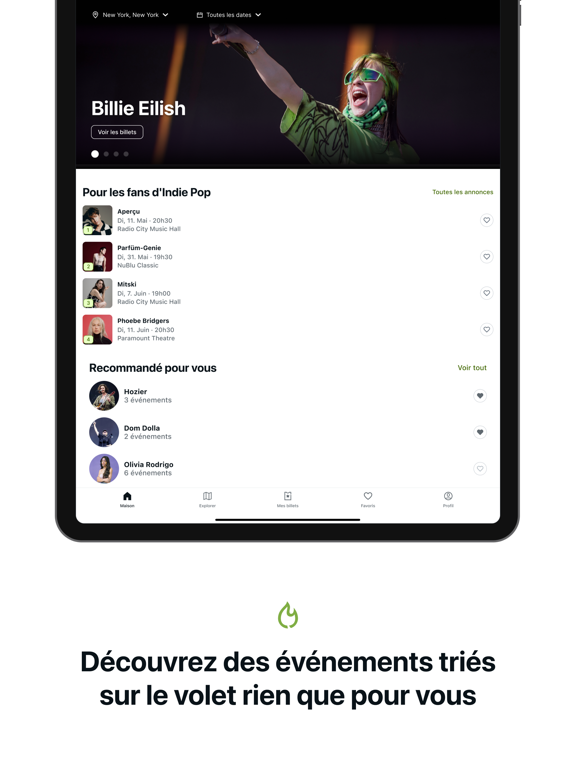 Screenshot #4 pour viagogo Bilhetes