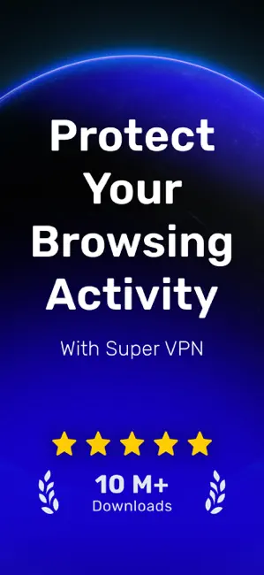 Super VPN Secure Proxy Master iPhone screenshot 1