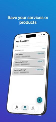 Freelance Budget Screenshot 2 of 4