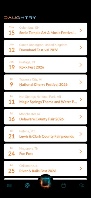 Daughtry screenshot 3