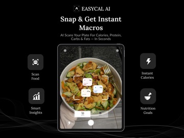 EasyCal AI: Calorie Counter iPad screenshot