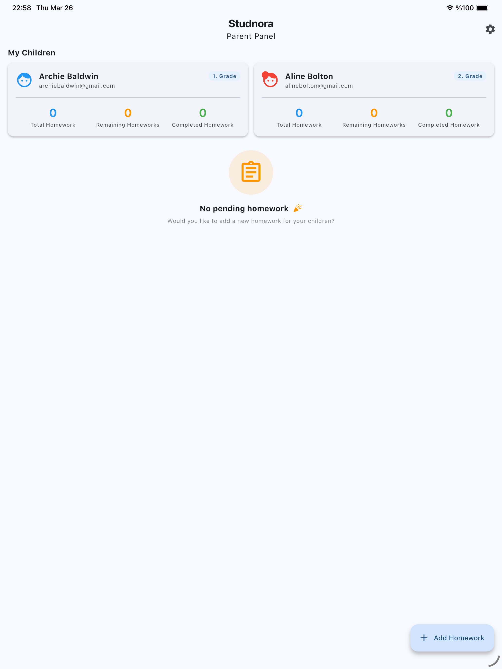 Studnora: Homework Management screenshot 6