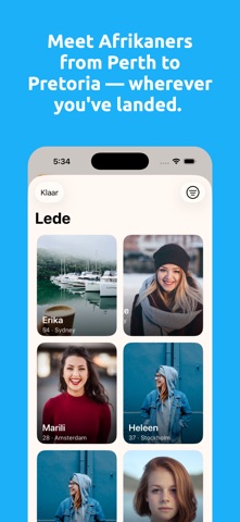 Vonk: Dating Saffas Worldwide iPhone screenshot