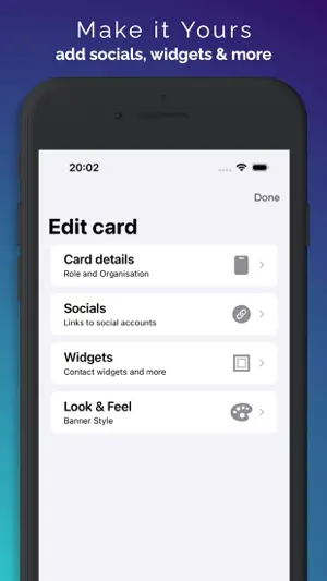 Swish: Digital Business Cards screenshot 4