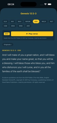 Tour of the Bible iPhone screenshot