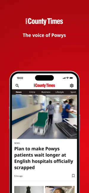 Powys County Times screenshot 1