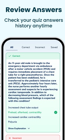 Prepia CCRN Exam Practice 2026 iPhone screenshot