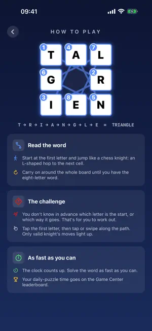Knight Hop: Word Puzzle screenshot 3