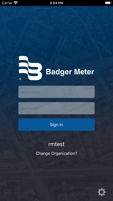 Badger Meter Remote Monitoring Screenshot