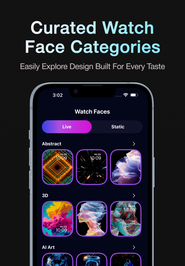 Nextface Watch Live wallpaper