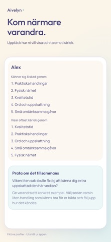Aivelyn – dejting & relationer Screenshot 5 of 6
