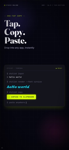 Fonts: Fancy & Stylish Text iPhone screenshot