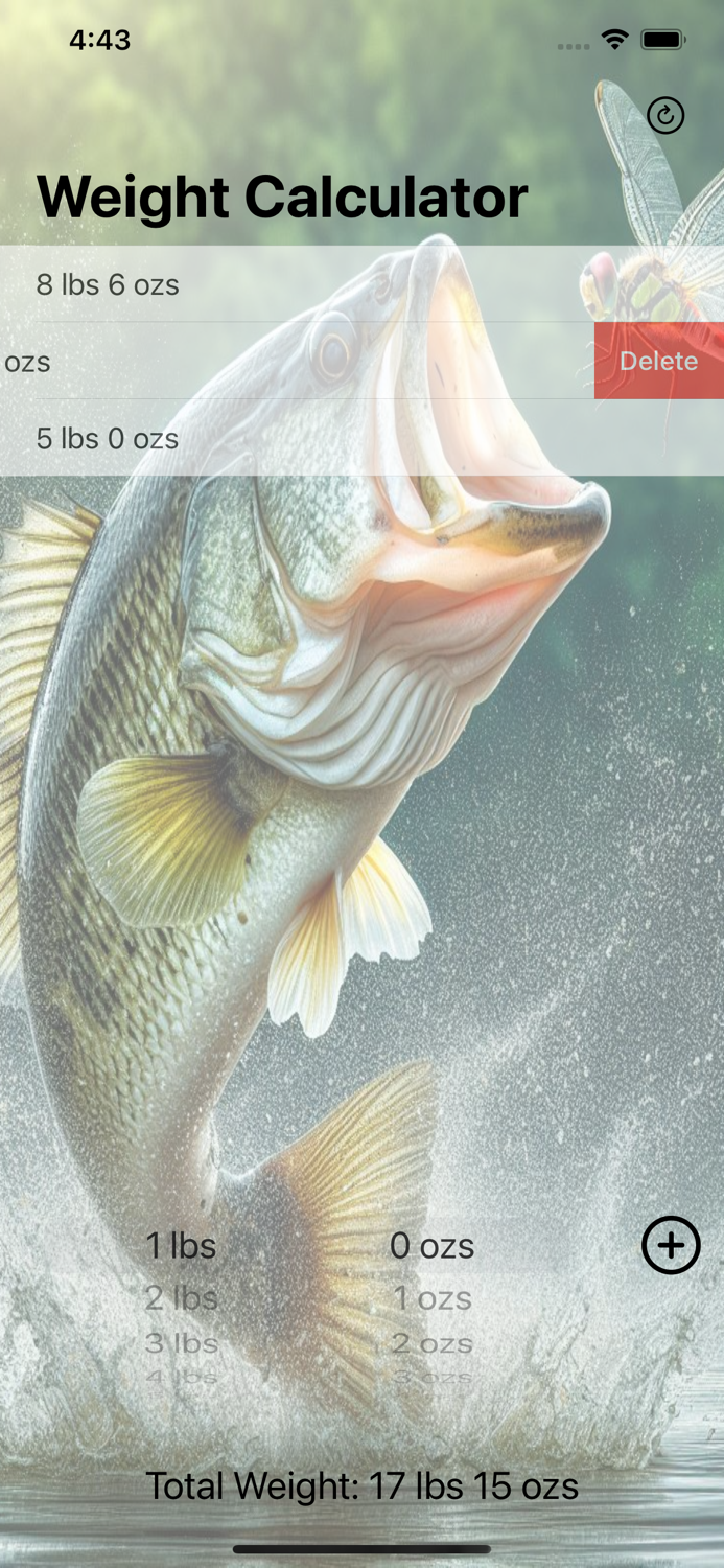 Tournament Weight Calculator