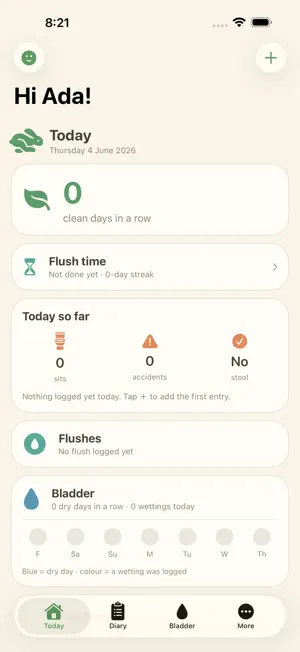 Kovar – Bowel & Bladder Care screenshot 1