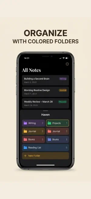Haven Notes screenshot 3