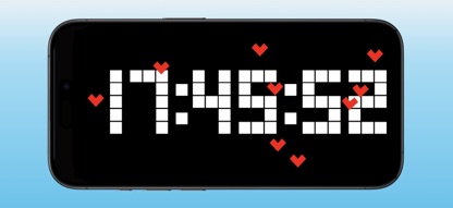 Pixel Clock - Grid screenshot 1