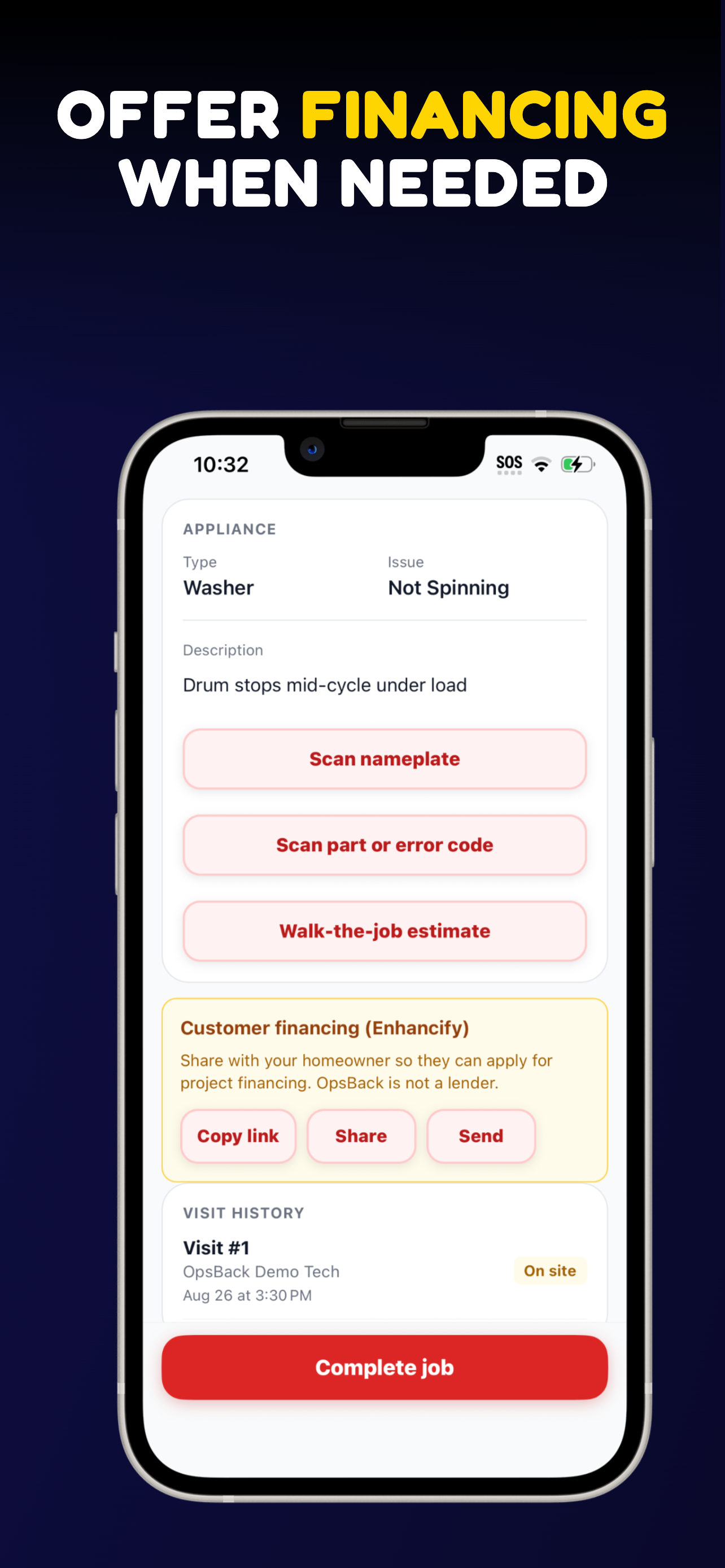 OpsBack screenshot 8