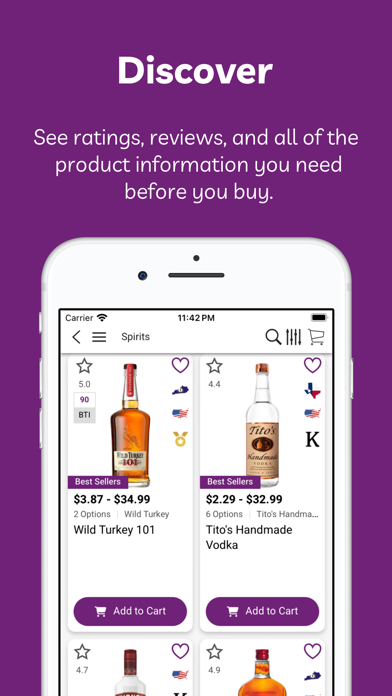 Passion Vines iPhone screenshot 3 - Shopping app