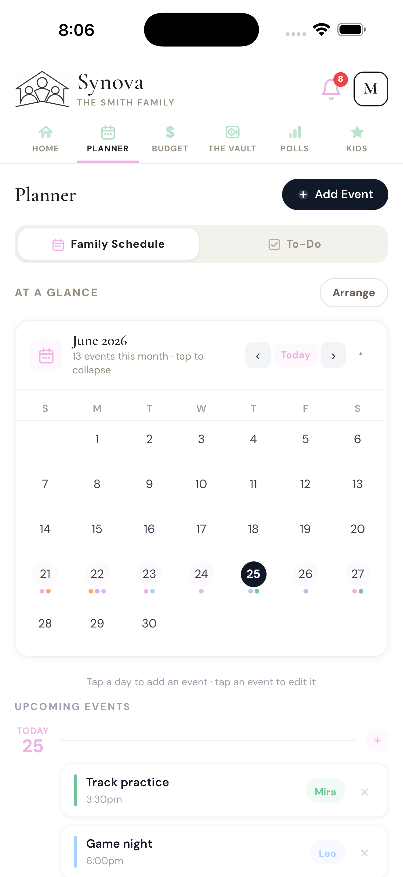 Synova: Family Organizer screenshot 3