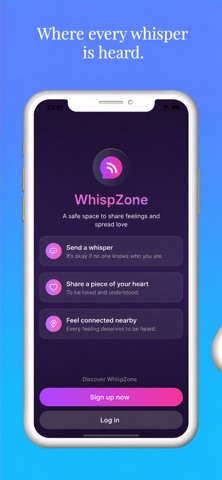 WhispZone screenshot