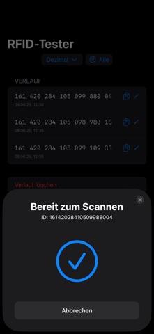 RfidAPP screenshot