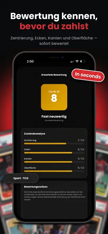 Cards AI: Card Grading Tool screenshot 5 of 5