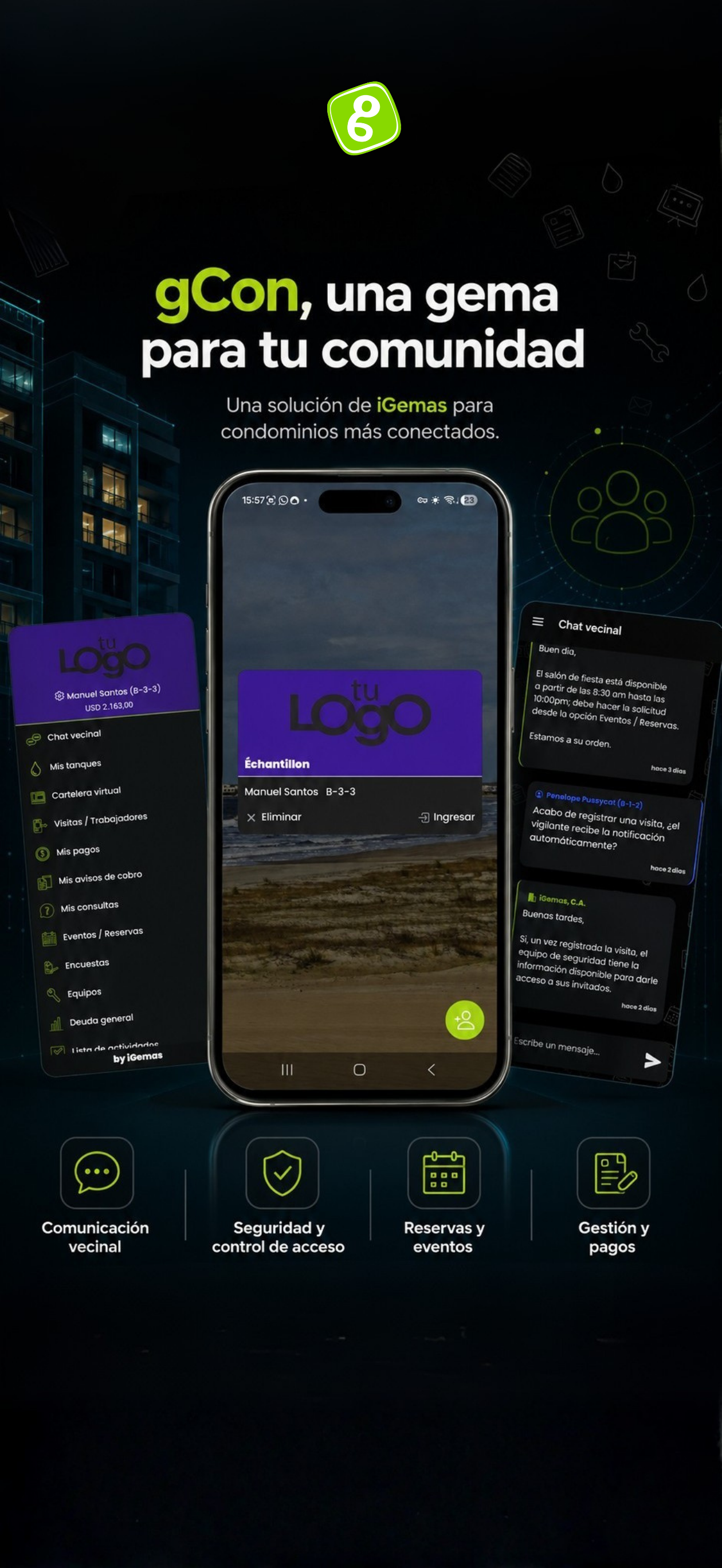 gCon: Gema para condominios screenshot 6