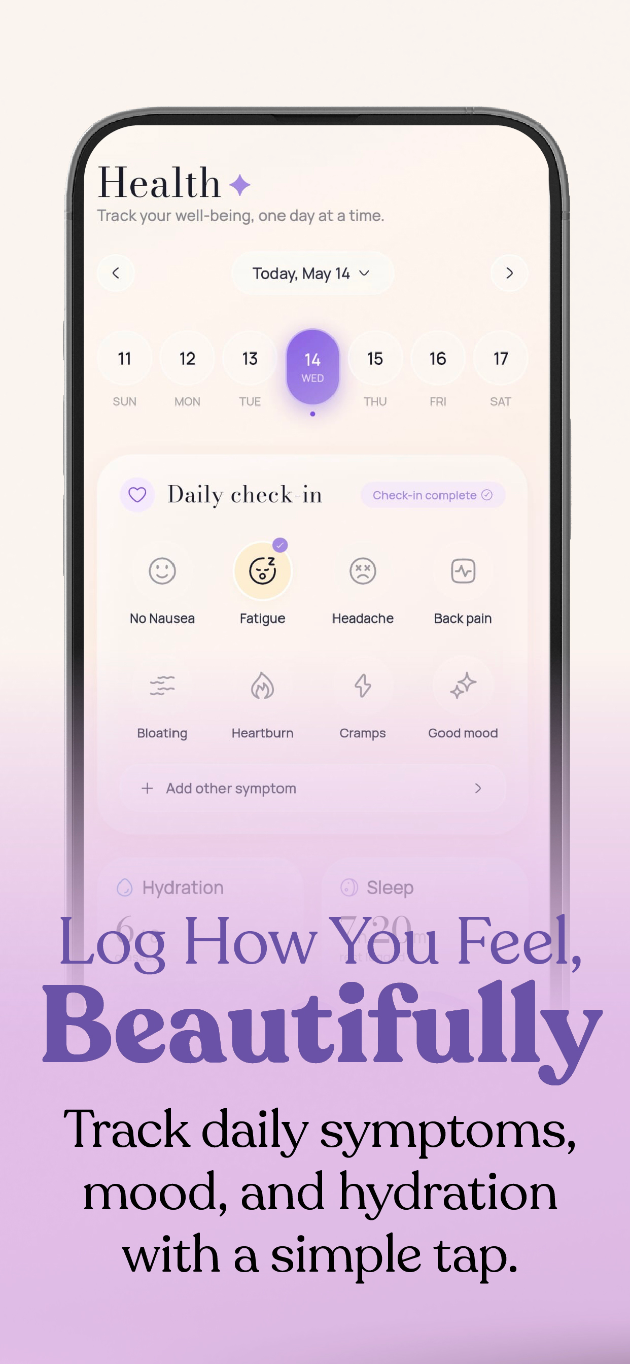 Bloom: Weekly Baby Tracker screenshot 3