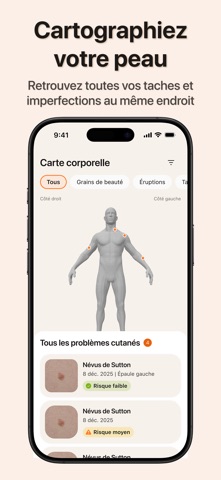 Scanneur Peau: Dermato&beauté iPhone screenshot 5