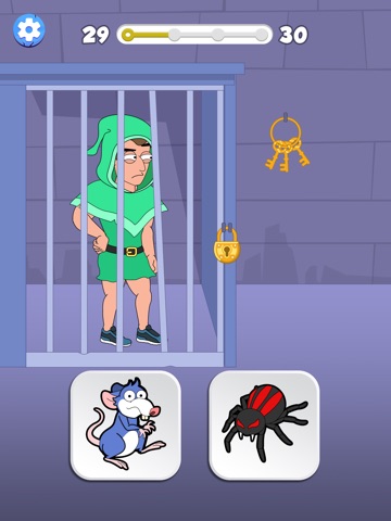 Save My Man Brain Puzzles Game iPad screenshot