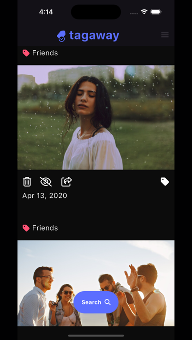Tagaway: tag & organize photos Screenshot