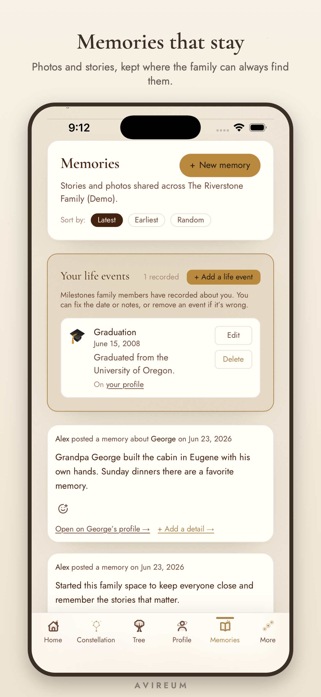 Avireum: A Space for Family screenshot 4