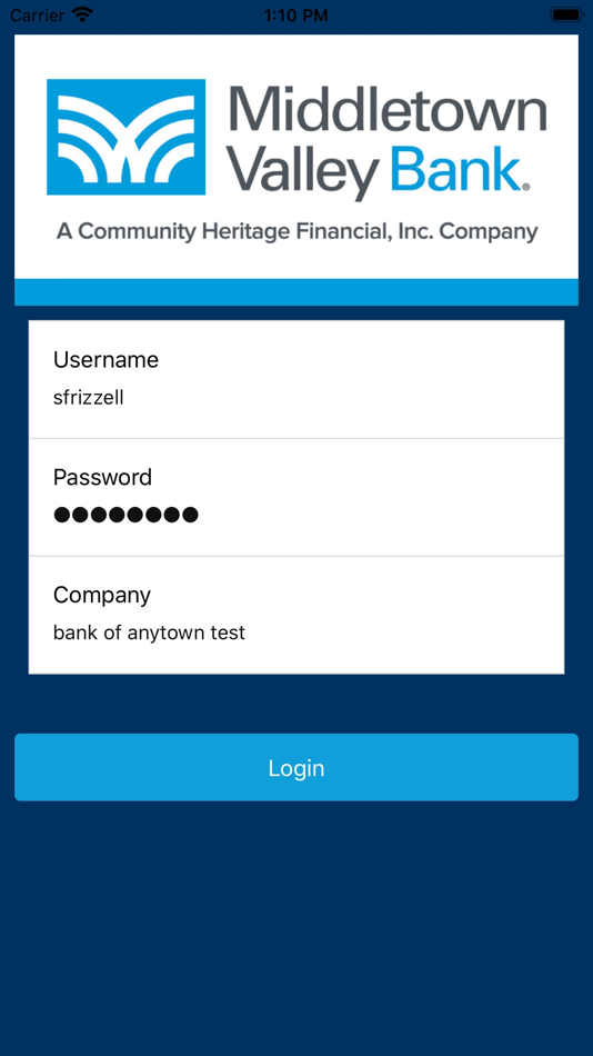 #1. MVB mRDA (iOS) 由: MIDDLETOWN VALLEY BANK, MIDDLETOWN, MD (INC)