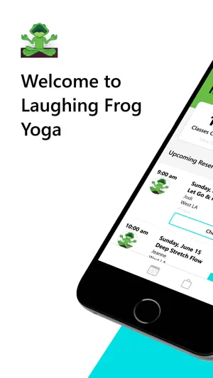 Laughing Frog Yoga screenshot 1